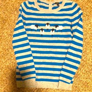COPY - Talbots sheep striped sweater